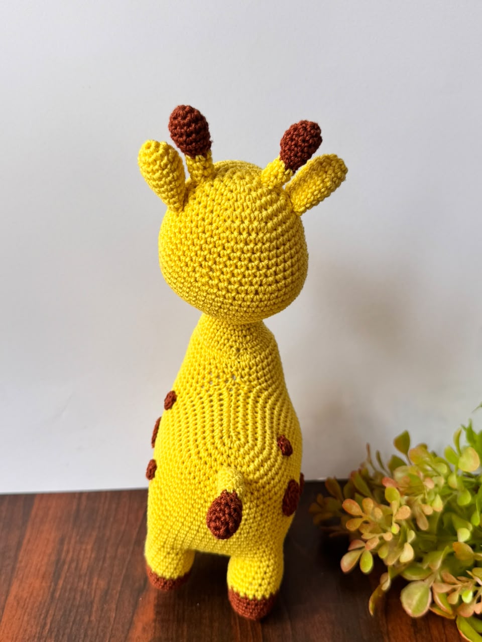 Handmade Crochet Giraffe Soft Toy