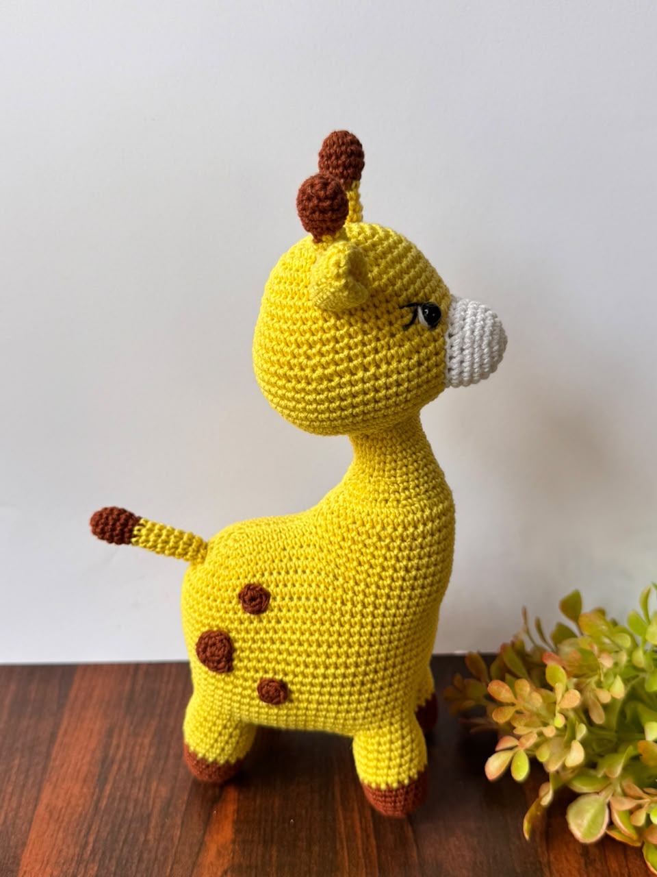 Handmade Crochet Giraffe Soft Toy