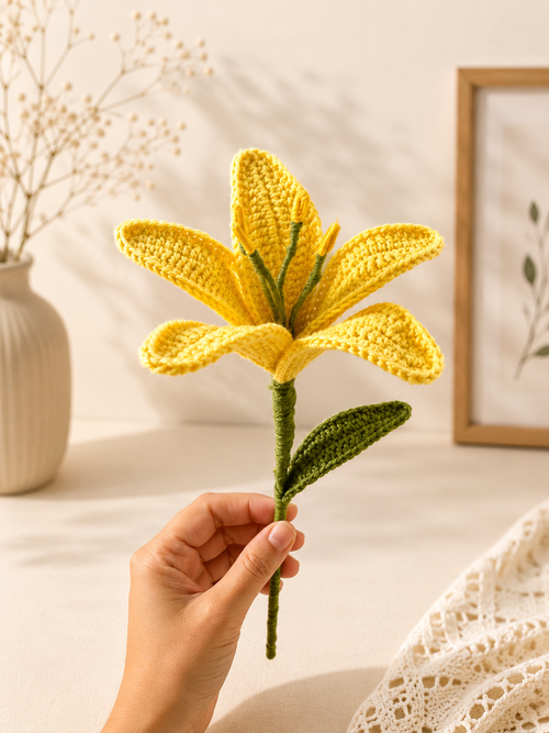Crochet Lily Flower